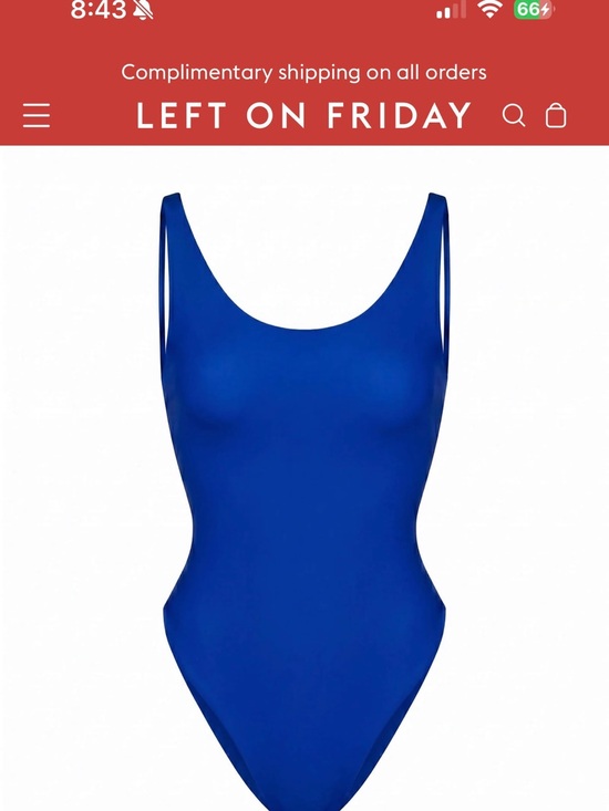 Left On Friday Other - Left On Friday Royal Blue One-Piece Swimsuit
